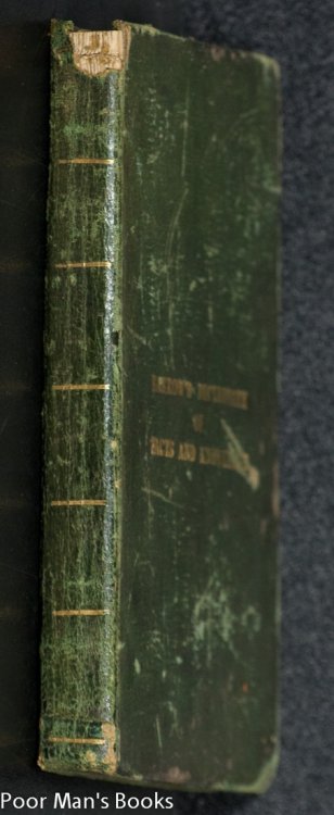 A POPULAR DICTIONARY OF FACTS AND KNOWLEDGE FOR THE USE OF SCHOOLS AND STUDENTS WITH SEVERAL HUNDRED ENGRAVINGS IN WOOD.