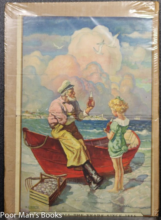 THROUGH ALL THE YEARS SINCE 1886. 1936. COLOR PHOTOMECHANICAL CALENDAR ILLUSTRATION. 16 3/4 X 11 1/2 INCHES