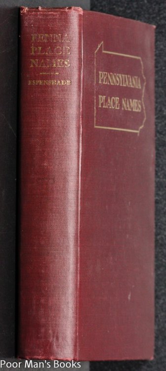 Image for Pennsylvania Place Names Pennsylvania Place Names