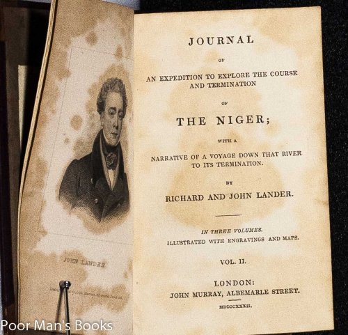 JOURNAL OF AN EXPEDITION TO EXPLORE THE COURSE AND TERMINATION OF THE NIGER; WITH A NARRATIVE OF A VOYAGE DOWN THAT RIVER TO ITS TERMINATION. VOL II (OF 3).