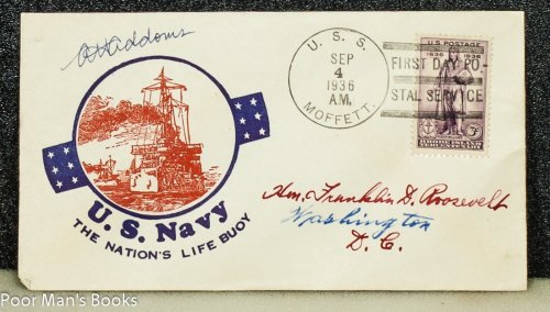 UNITED STATES NAVY 1936 CACHET 