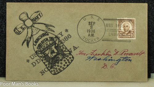 UNITED STATES NAVY 1936 CACHET 