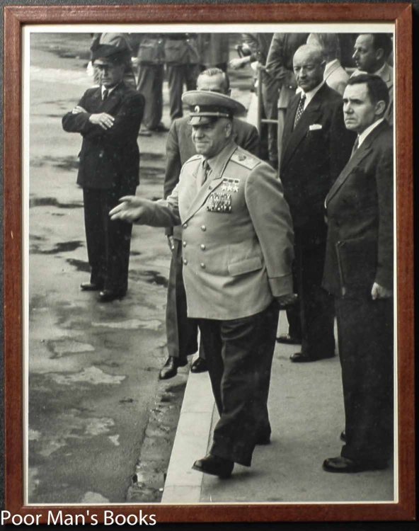 EISENHOWER ADMINISTRATION B/W FRAMED PHOTO OF UNIDENTIFIED GENERAL. 11X14