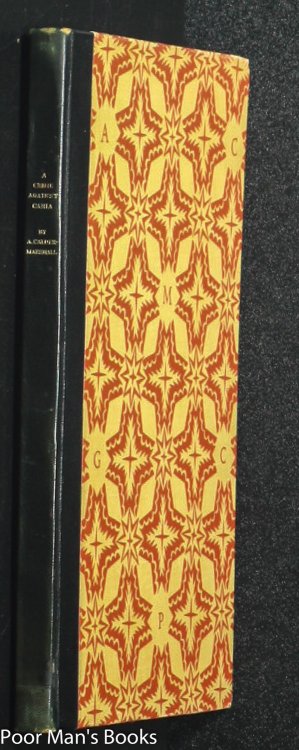 A CRIME AGAINST CANIA