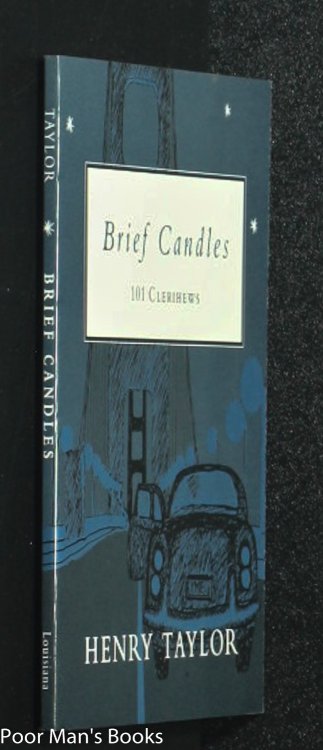 BRIEF CANDLES, 101 CLERIHEWS [SIGNED]