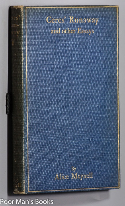 CERES' RUNAWAY AND OTHER ESSAYS