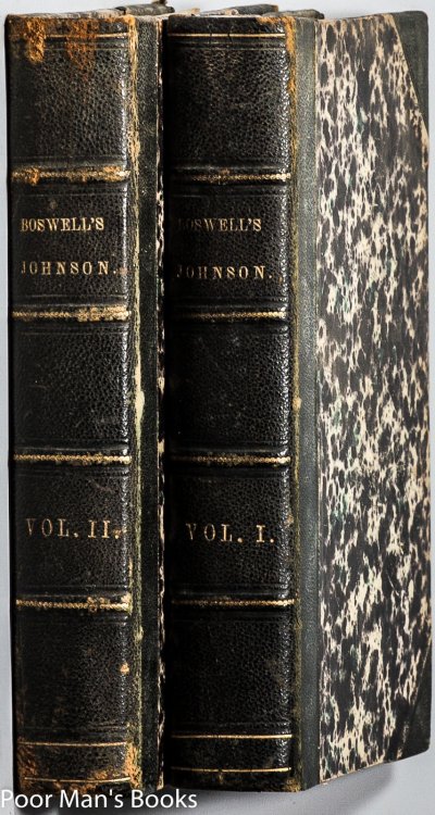 THE LIFE OF SAMUEL JOHNSON, LL.D. COMPREHENDING AN ACCOUNT OF HIS STUDIES. [2 OF 3 VOLS]
