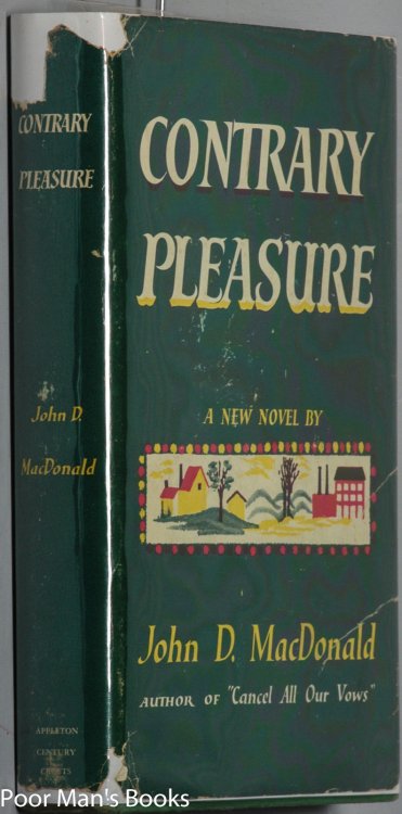 CONTRARY PLEASURE [DJ, AUTHOR SIGNED]