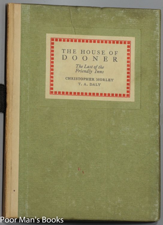 THE HOUSE OF DOONER; : THE LAST OF THE FRIENDLY INNS