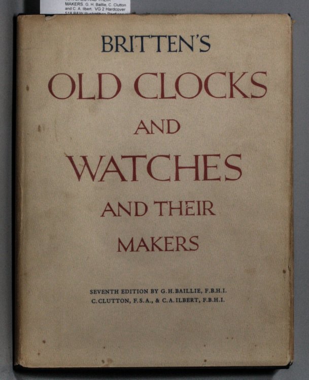 OLD CLOCKS AND WATCHES AND THEIR MAKERS.