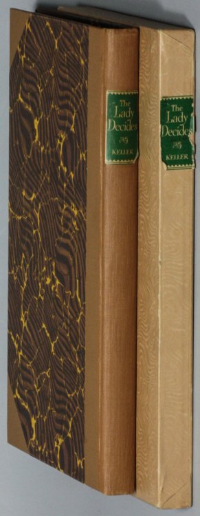 THE LADY DECIDES. [SLIPCASE. SIGNED]