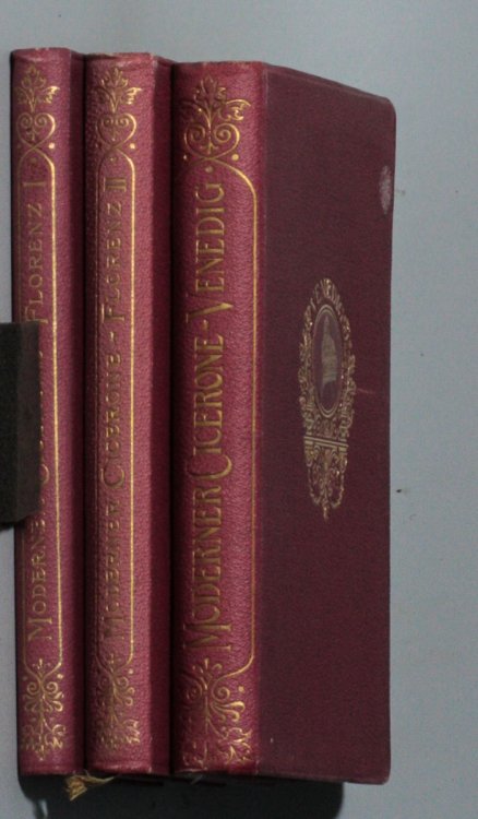 Moderner Cicerone Venedig - Schubring, Florenz [3 Vols]