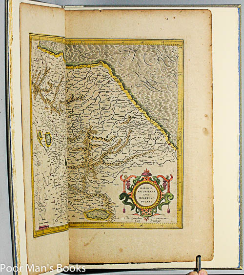 A LEAF FROM THE MERCATOR-HONDIUS WORLD ATLAS . OF 1619. [ITALY]