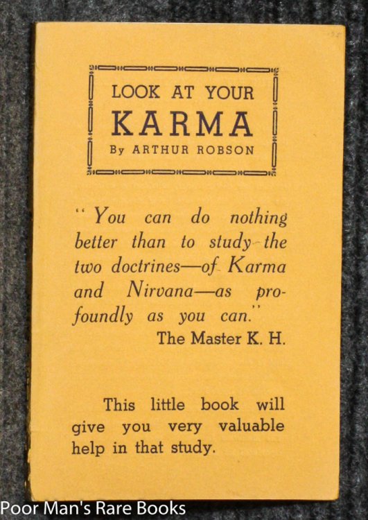 LOOK AT YOUR KARMA