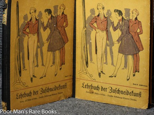 LEHRBUCH DER ZUSCHNEIDE-KUNST FR HERREN KLEIDERMACHER [CT IN 2 VOLS]