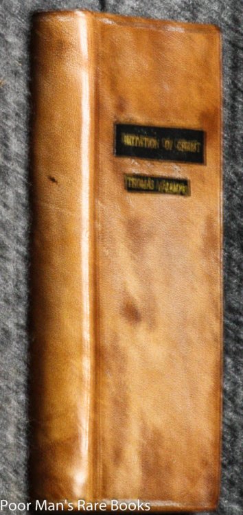 THE IMITATION OF CHRIST IN THREE BOOKS:
