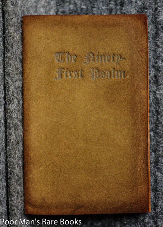 PSALM XCI [MINIATURE BOOK]