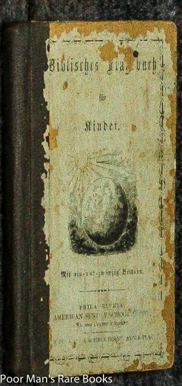 BIBLISCHES FRAGE-BUCH FUR KINDER [GERMAN ABC BOOK]