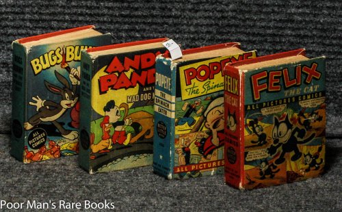 BUGS BUNNY AND THE PIRATE LOOT ; FELIX THE CAT. FROM THE FAMOUS COMIC STRIP; ANDY PANDA AND THE MAD DOG; POPEYE THE SPINACH EATER