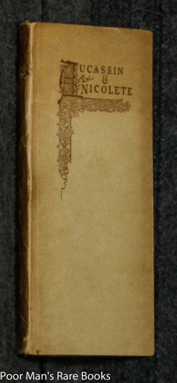 AUCASSIN & NICOLETE DONE INTO ENGLISH BY ANDREW LANG