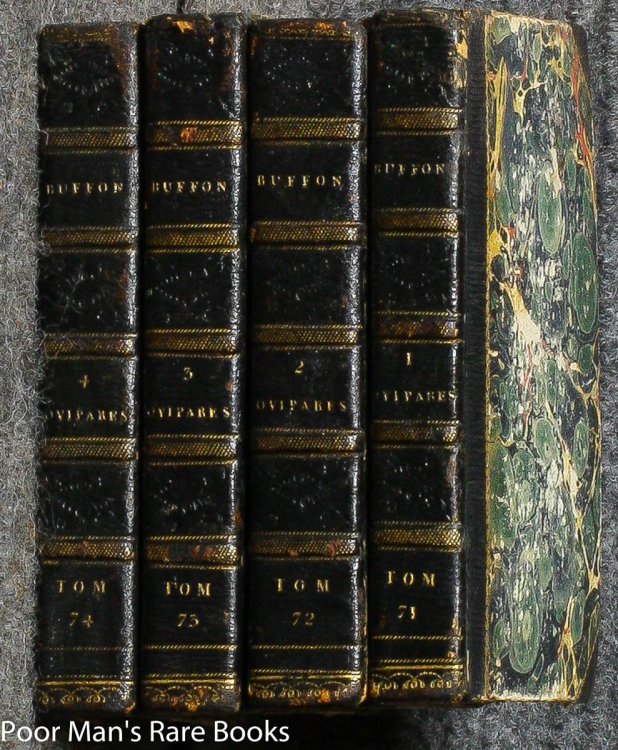 HISTOIRE NATURELLE OVIPARES PAR LE CEN LACEPEDE [COMPLETE IN 4 VOLUMES]