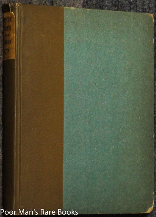 PETER EDES. PIONEER PRINTER IN MAINE. A BIOGRAPHY. HIS DIARY WHILE A PRISONER BY THE BRITISH AT BOSTON IN 1775 WITH THE JOURNAL OF JOHN LEACH WHO WAS A PRISONER AT THE SAME TIME. [#53/179]