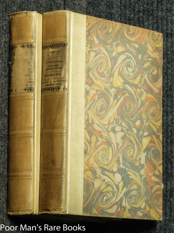 LETTERS OF JAMES BOSWELL [SIGNED LIMITED CT IN 2 VOLS]