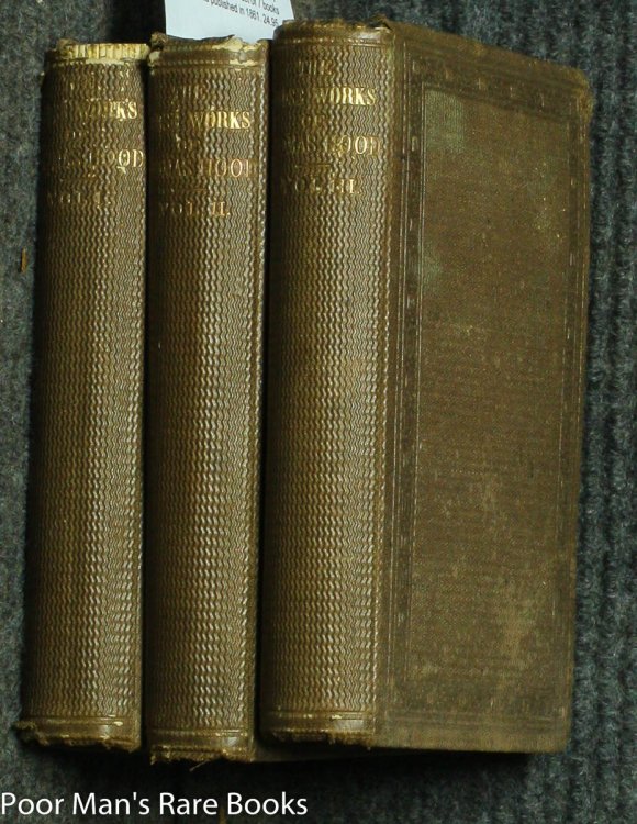PROSE WORKS OF THOMAS HOOD [3 VOLS]