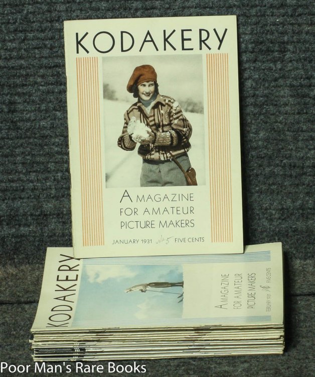 KODAKERY: A MAGAZINE FOR AMATEUR PICTURE MAKERS 16 ISSUES FOR 1931-2