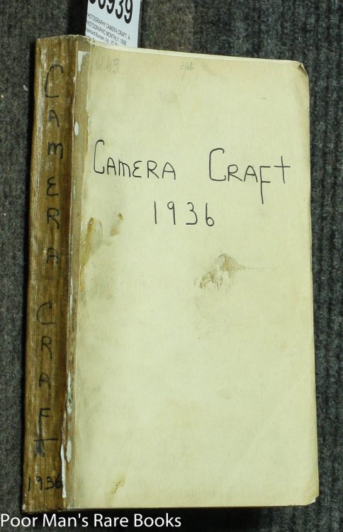 CAMERA CRAFT. A PHOTOGRAPHIC MONTHLY. 1936