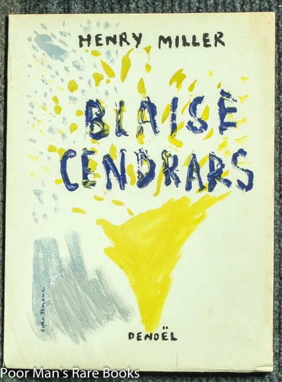BLAISE CENDRARS [LTD 28/50]
