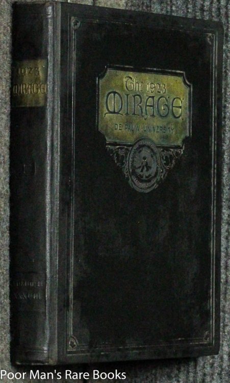 Yearbook Depauw University Mirage 1923 Greencastle Indiana Volume 38