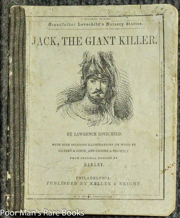 Jack The Giant Killer [1849 Nine Hand Colored Wood Engravings]