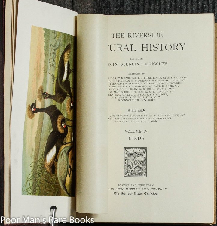 The Riverside Natural History, Birds vol 4