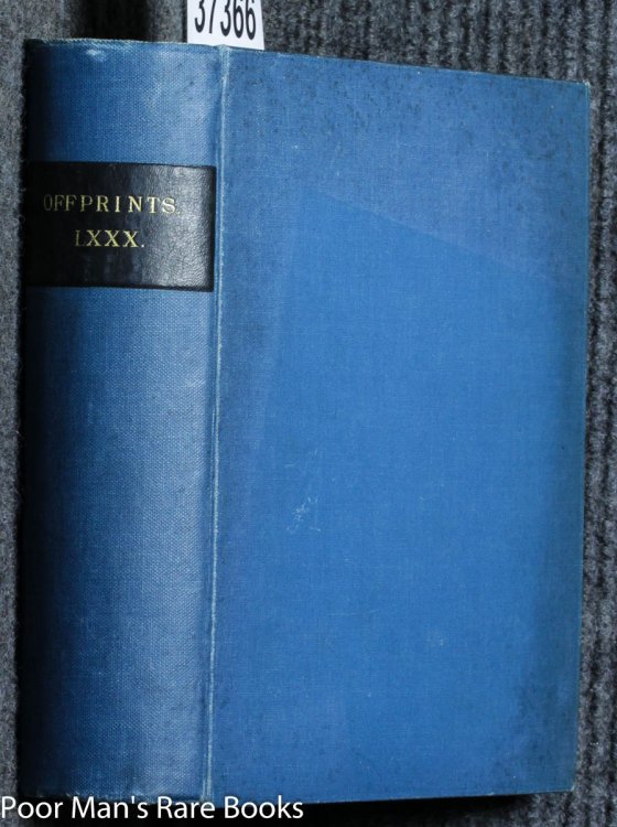 6 Egyptian Offprints In Bound Volume Earlier 20th Century