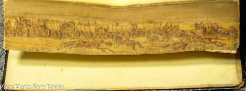 Poetical Works Of Thomas Campbell [fore-edge Painting Of Comanche Attack 1849]