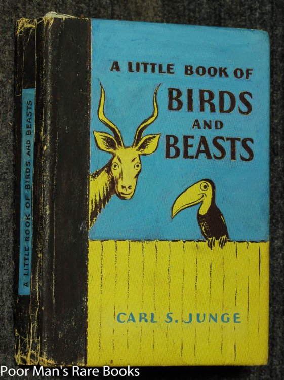 A Little Book Of Birds And Beasts [hand Painted Cover, Manuscript Prototype Volume]