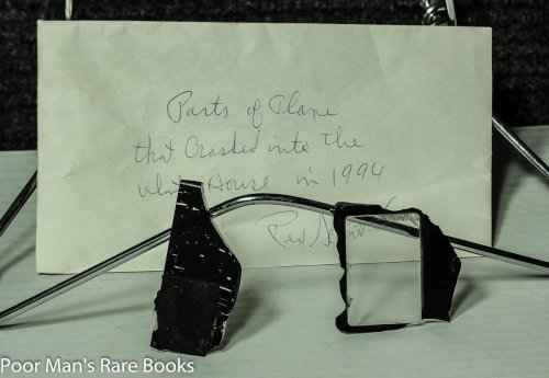 Fragments From 1994 White House Plane Crash. Rex Scouten Collection With Authentication