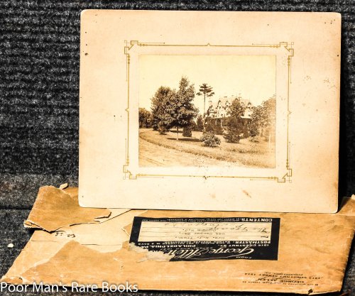 Three Mounted Photos Of The Troth Home In Camden Nj By The Grange
