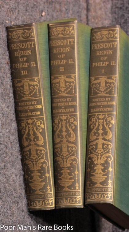 History Of The Reign Of Philip The Second [ct In 3 Vols]