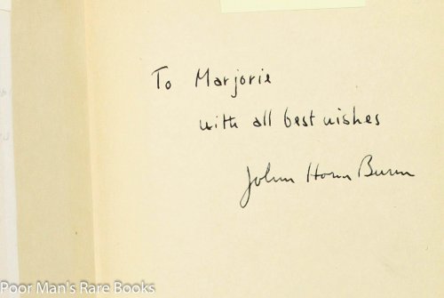 The Gallery [1st 1947 Homosexuality In War Time, Signed, Inscribed]