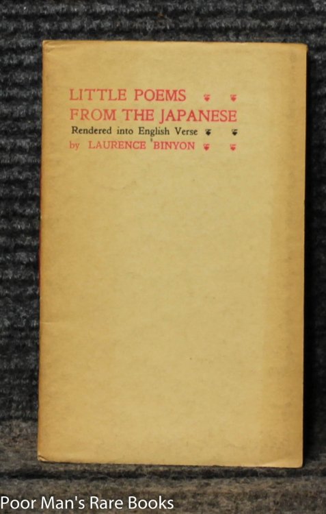 Little Poems From The Japanese