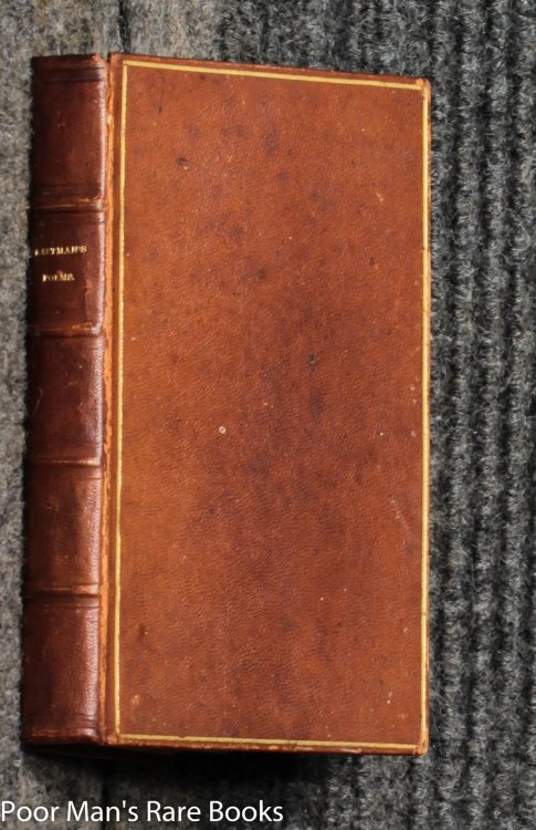 Poems [signed By Author]