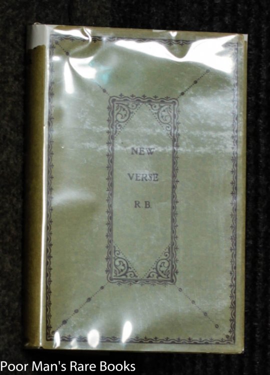 New Verse Written In 1921 [ Signed Limited]