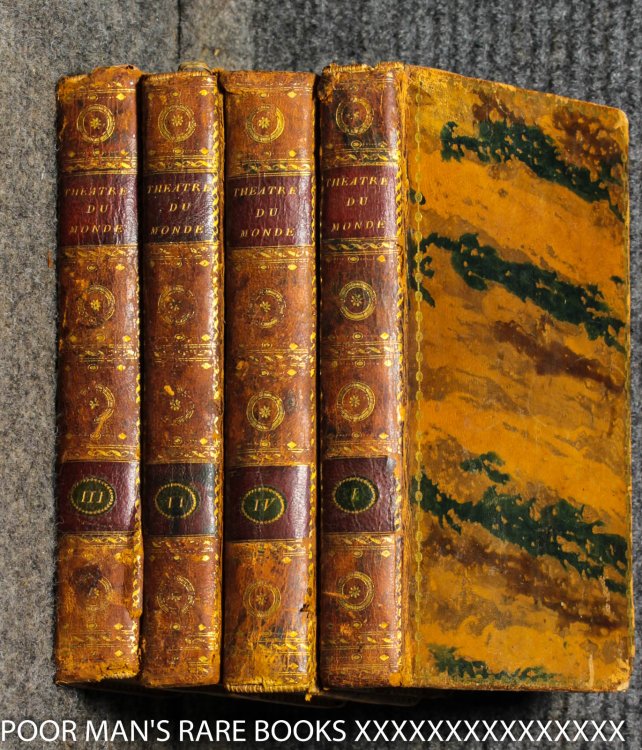 Theatre Du Monde, Ou, Par Des Exemples Tires Des Auteurs Anciens & Modernes, Les Vertus & Les Vices Sont Mis En Opposition. [ct 4 Vols 1788]