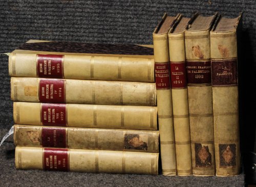 Le Missioni Francescane In Palestina 1891-1897 & La Palestina E Le Rimanenti Missioni Francescane [9 Volumes] Holy Land