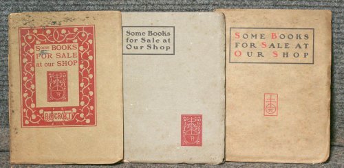 Catalogs From The Roycroft Shop In East Aurora, N Y, 1899-1902