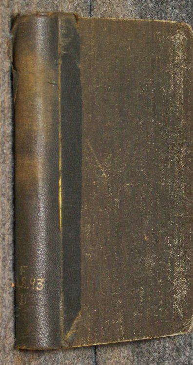 Holographic Religious Diary In French, Dated 1869-1876.