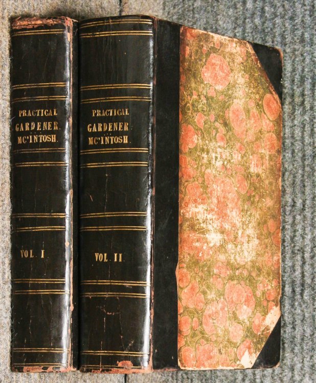 The Practical Gardener, And Modern Horticulturist 1st 2 Vol 1828 & 1829 Hand Colored