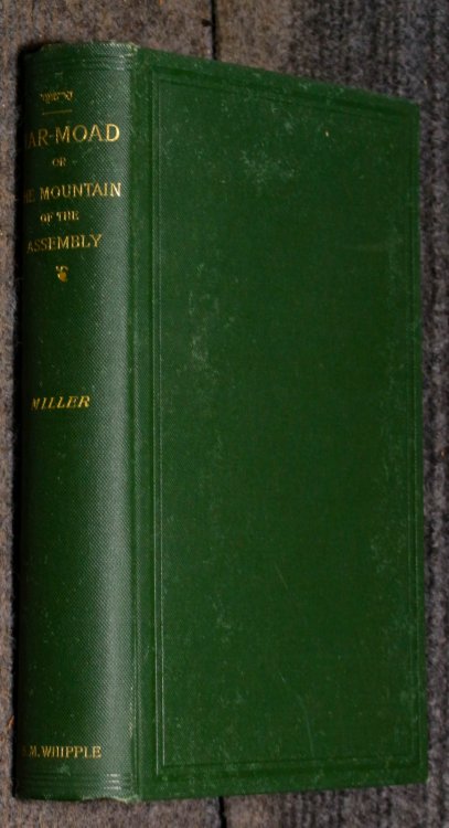 Har-moad Or The Mountain Of The Assembly Archaeology 1892 Cuneiform
